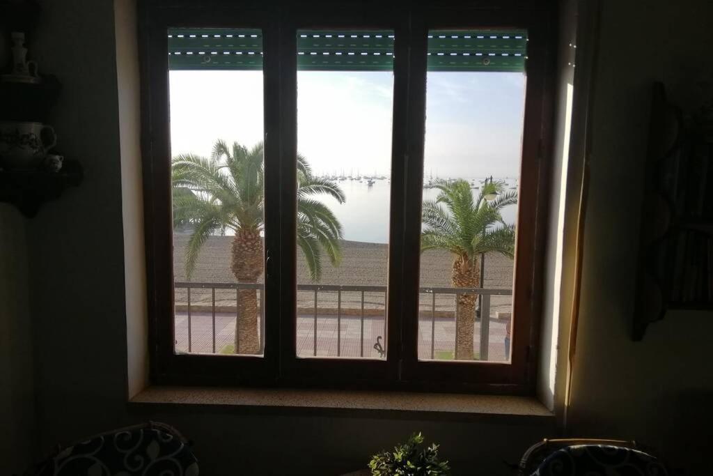 Piso en primera línea con wifi y vistas al mar Lo Pagán Exterior foto